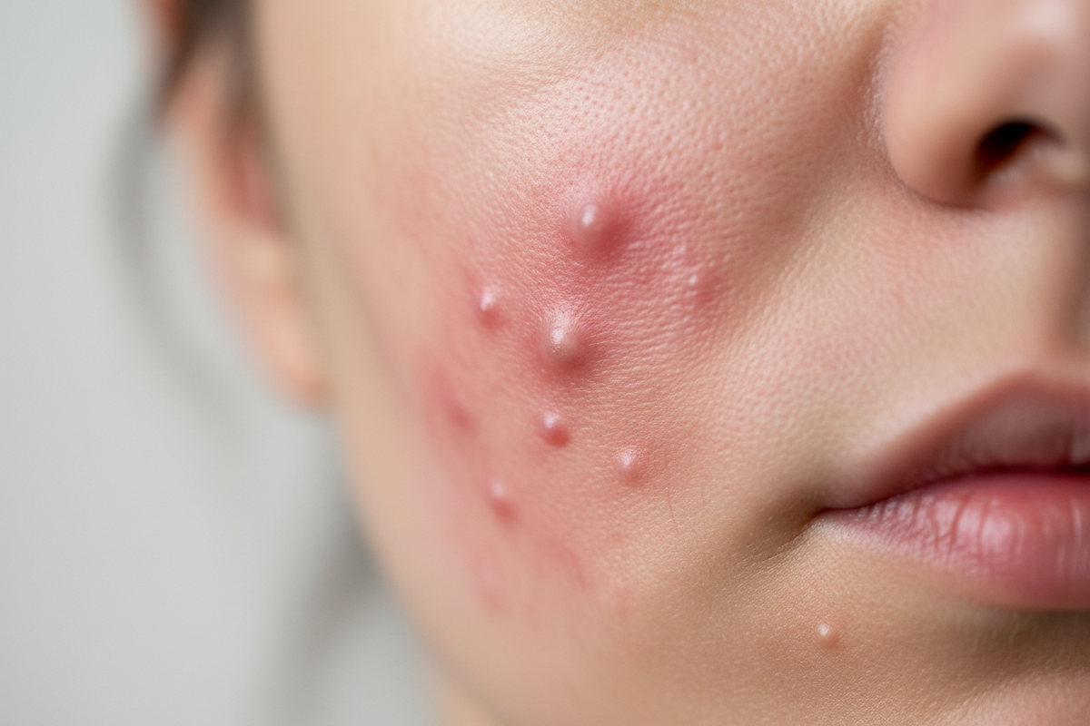 Pele com acne — ativos com evidência científica